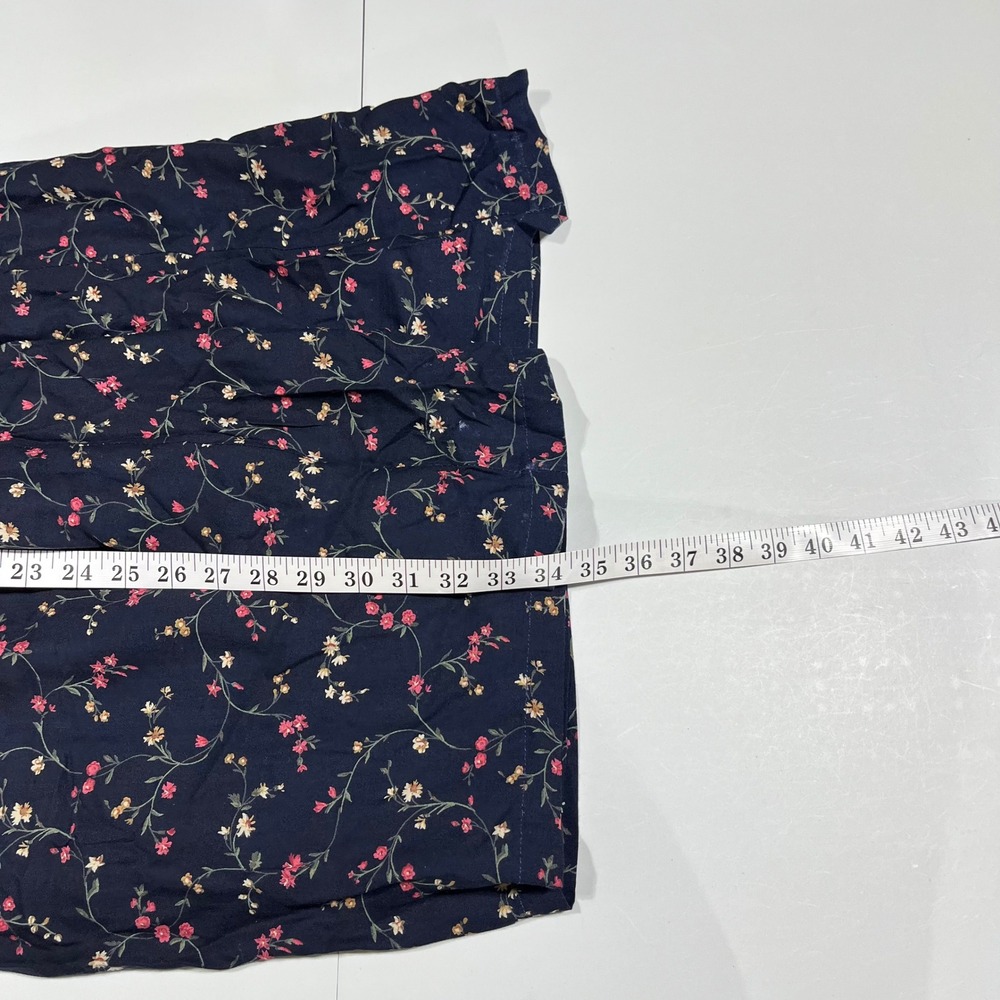 Maggie Lawrence Vintage Dark Floral Maxi Skirt Cottagecore Womens 18 20 Romantic - Picture 7 of 9